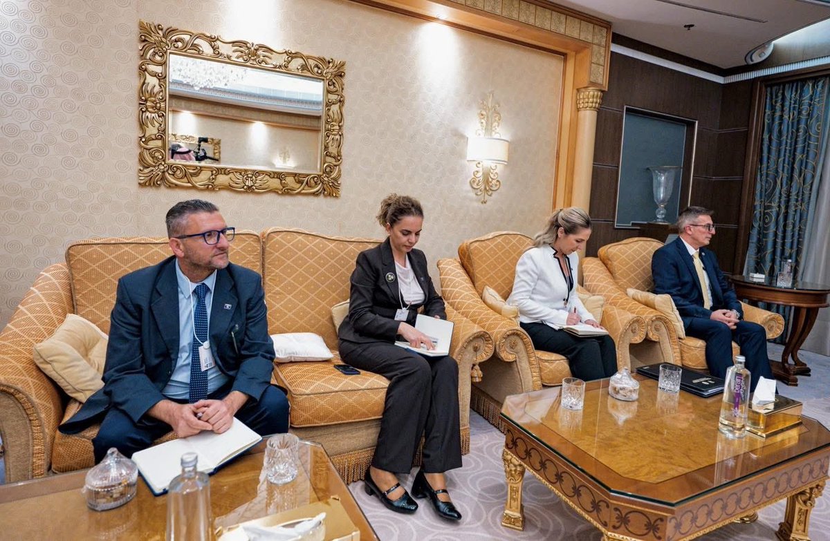 Bulgaria’s <a href="/PresidentOfBg/">President.bg</a> Rumen Radev is a true friend of Kosovo and a steadfast supporter of 🇽🇰’s Euro-Atlantic future.

During our meeting in Riyadh, we discussed our strong partnership and our commitment to addressing shared challenges, as part of our joint efforts to