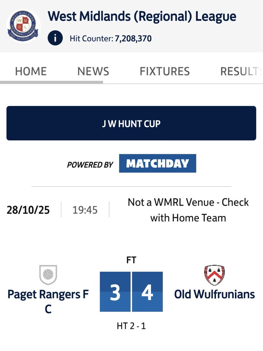 West Midlands (Regional) League tweet media