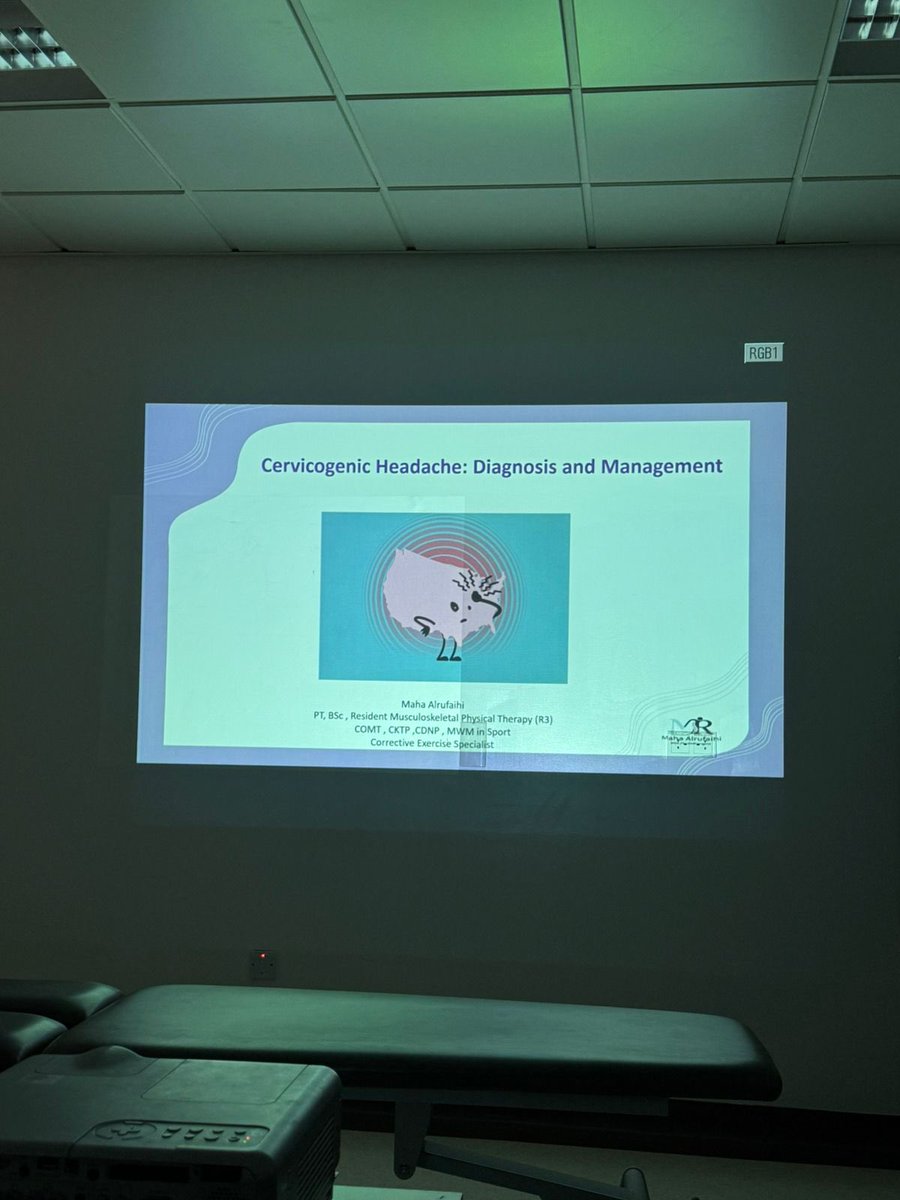 ahmadb996's tweet photo. Today, during  Academic Day @ksumedicalcity , we had the pleasure me and @Mahaahmed65 of presenting  Neck Pain and Cervicogenic Headache: Clinical Diagnosis and Treatment. Grateful for the opportunity to share knowledge and discuss best practices with our colleagues.
@saudiMSK https://t.co/mV6Iy6eXJd