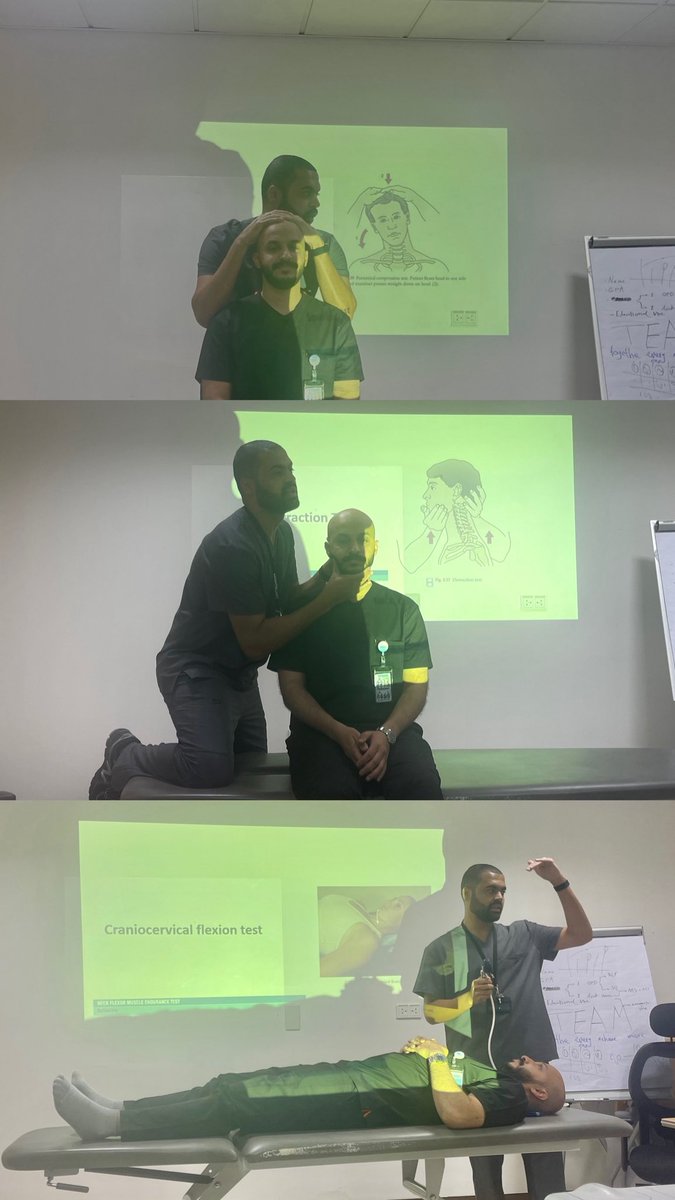 ahmadb996's tweet photo. Today, during  Academic Day @ksumedicalcity , we had the pleasure me and @Mahaahmed65 of presenting  Neck Pain and Cervicogenic Headache: Clinical Diagnosis and Treatment. Grateful for the opportunity to share knowledge and discuss best practices with our colleagues.
@saudiMSK https://t.co/mV6Iy6eXJd