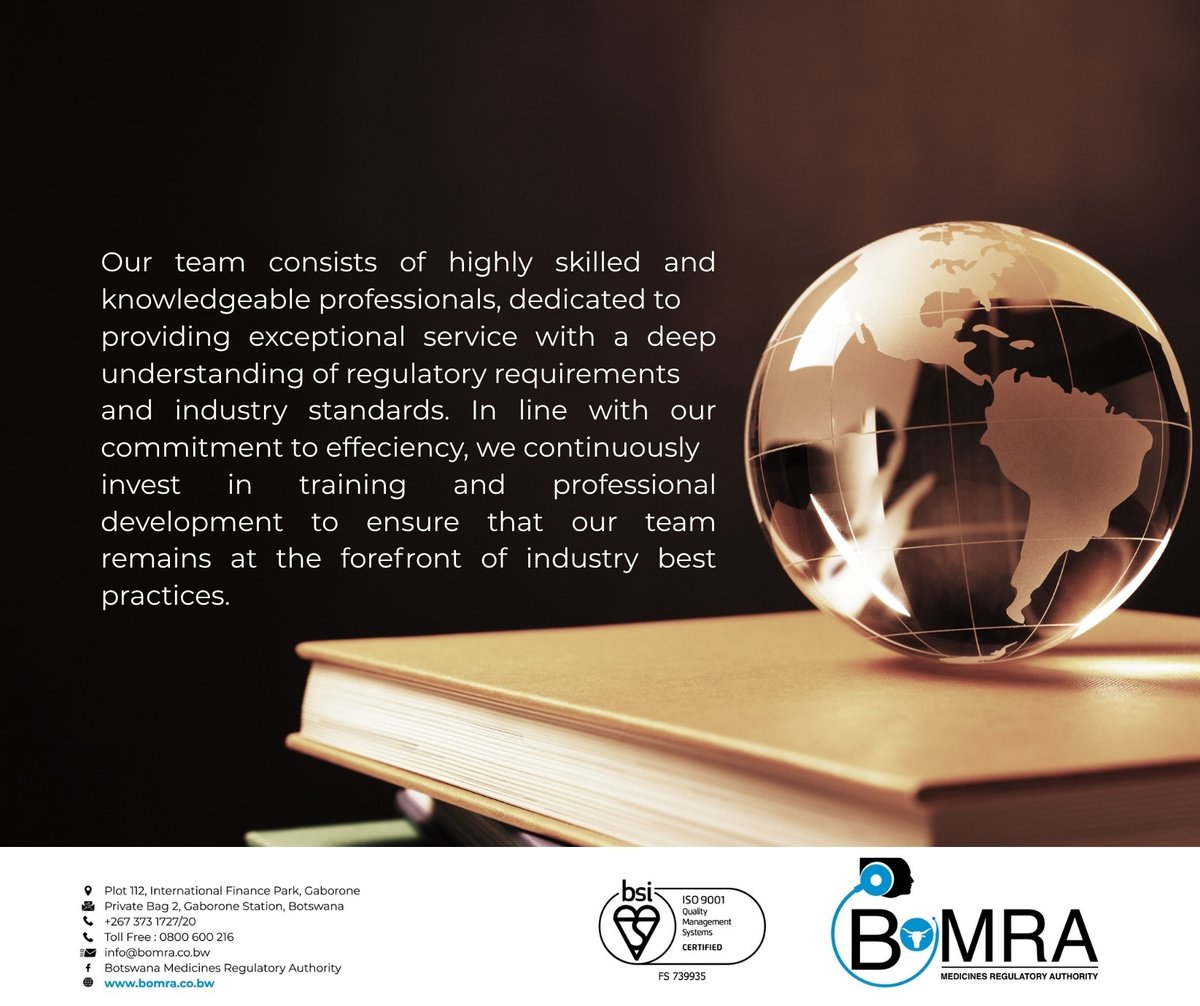 BoMRA - Botswana Medicines Regulatory Authority (@bomra_bw) on Twitter photo 