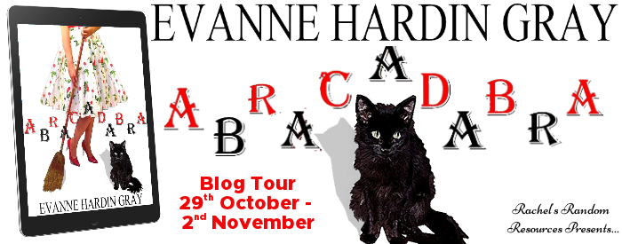 leftontheshelf1's tweet photo. Today is my stop on the #blogtour with Abracadabra by #author Evanne Hardin Grey @Abracadabrabook and I'm shining the #BookSpotlight on it today📘🧙‍♀️🔦

@rararesources #BookTwitter #readerscommunity #readingcommunity #readersoftwitter #HalloweenVibes #WitchyWednesday #booklovers https://t.co/s9C0Ss6LqV
