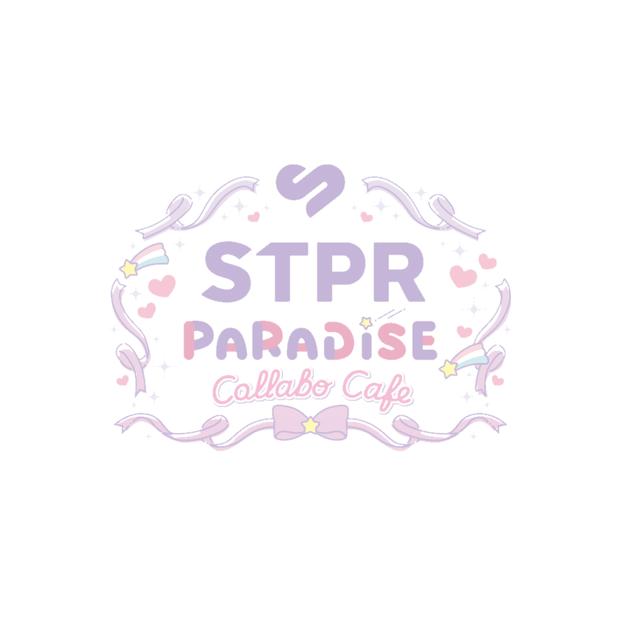 39_sTpR_'s tweet photo. 🍽️ロゴ素材☕️

STPR PARADISE Collabo Cafe ロゴ
ご使用の際良ければふぁぼりつお願い致します୨୧

#STPRPARADISE　#すとぱら https://t.co/GwU3CJgE5I