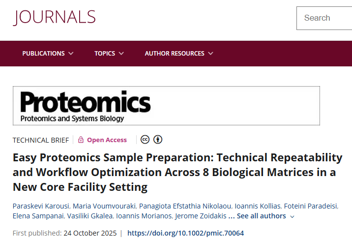ELMUMYproject's tweet photo. Excited to share our new Proteomics article:  “Easy Proteomics Sample Preparation: Technical Repeatability &amp; Workflow Optimization Across 8 Biological Matrices in a New Core Facility Setting".   https://t.co/s8xLbgHl1t 
#multiplemyeloma #missioncancer #HorizonEU #EUfunding https://t.co/WHeusqPVoA