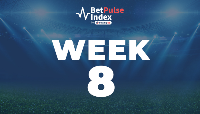 📈BetPulse Index: Week 8 NFL Futures Snapshot  

🗓️Welcome back to BetPulse, your weekly snapshot of how NFL futures odds shift across the top sportsbooks in America - powered by betting.us 

✔️Learn all about it: cstu.io/7372e5 

#BetPulse #NFLFutures #NFL
