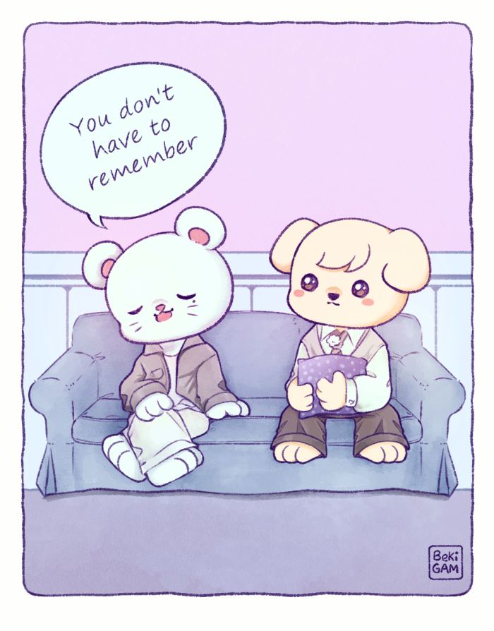 BekiGam's tweet photo. I tend to be one of those people who remembers things in detail and with affection, this phrase struck me as so adorable that I wanted to illustrate it.💖
#skz #skzoo #skzfanart #straykidsfanart #straykids #Hyunjin #Seungmin #Puppym #Jiniret #스트레이키즈 #현진 #승민 https://t.co/M8UW8XtIBB