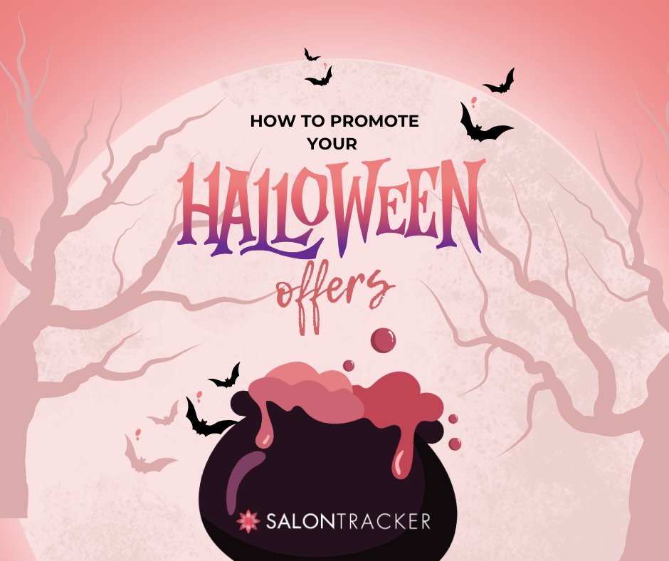 Spooky season is here… is your salon ready?

Boost your Halloween bookings with limited-time offers, flash sales, and glowing packages, all made easy with Salon Tracker!✨

Manage appointments, automate reminders, and watch your diary fill up faster than a witch on a broomstick!