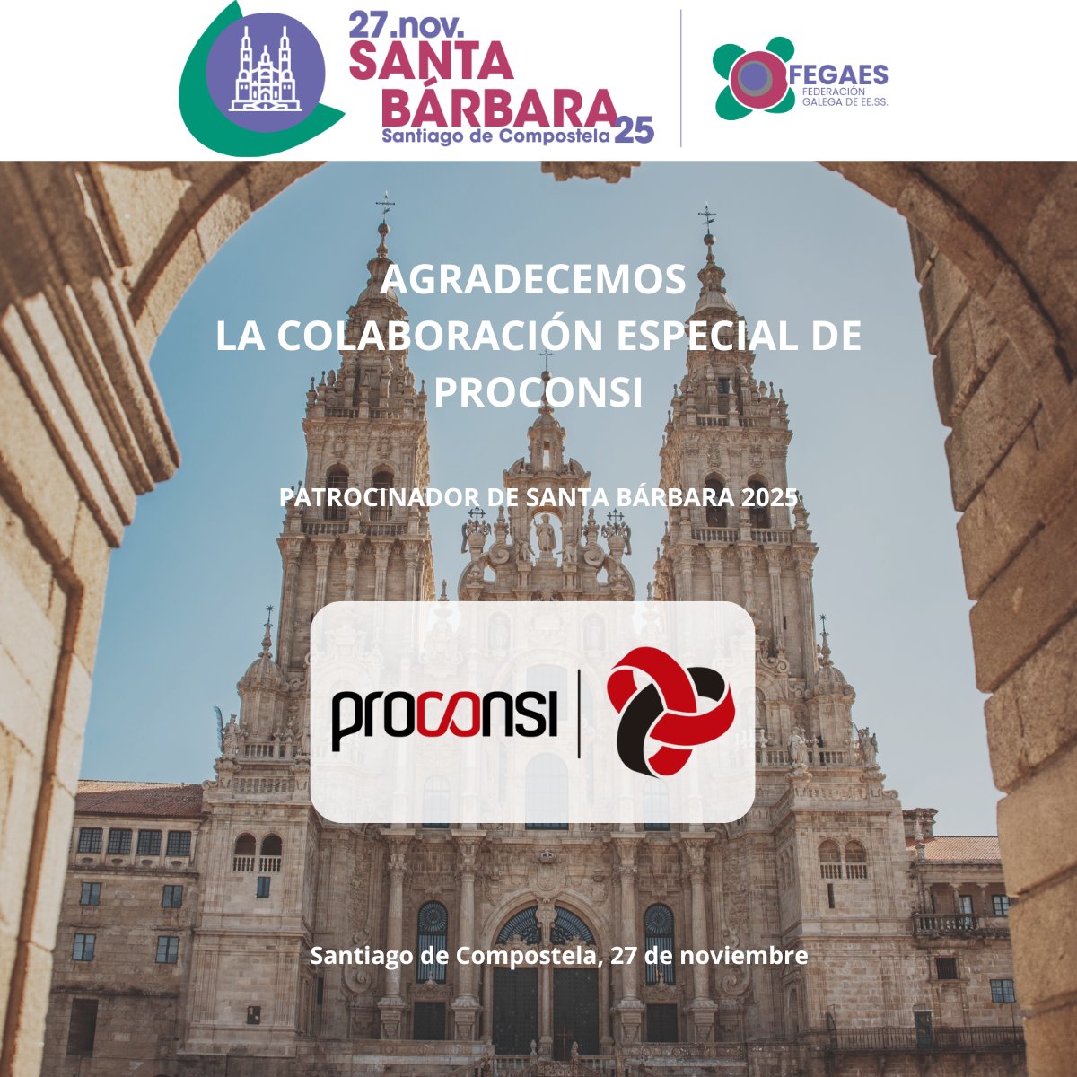 FEGAES_'s tweet image. FEGAES agradece la colaboración de Proconsi como patrocinador Platino de #SantaBárbara2025.
Su conocimiento tecnológico y compromiso con las estaciones de servicio impulsan la energía del futuro. #FEGAES2025 #Proconsi #InnovaciónEnergética