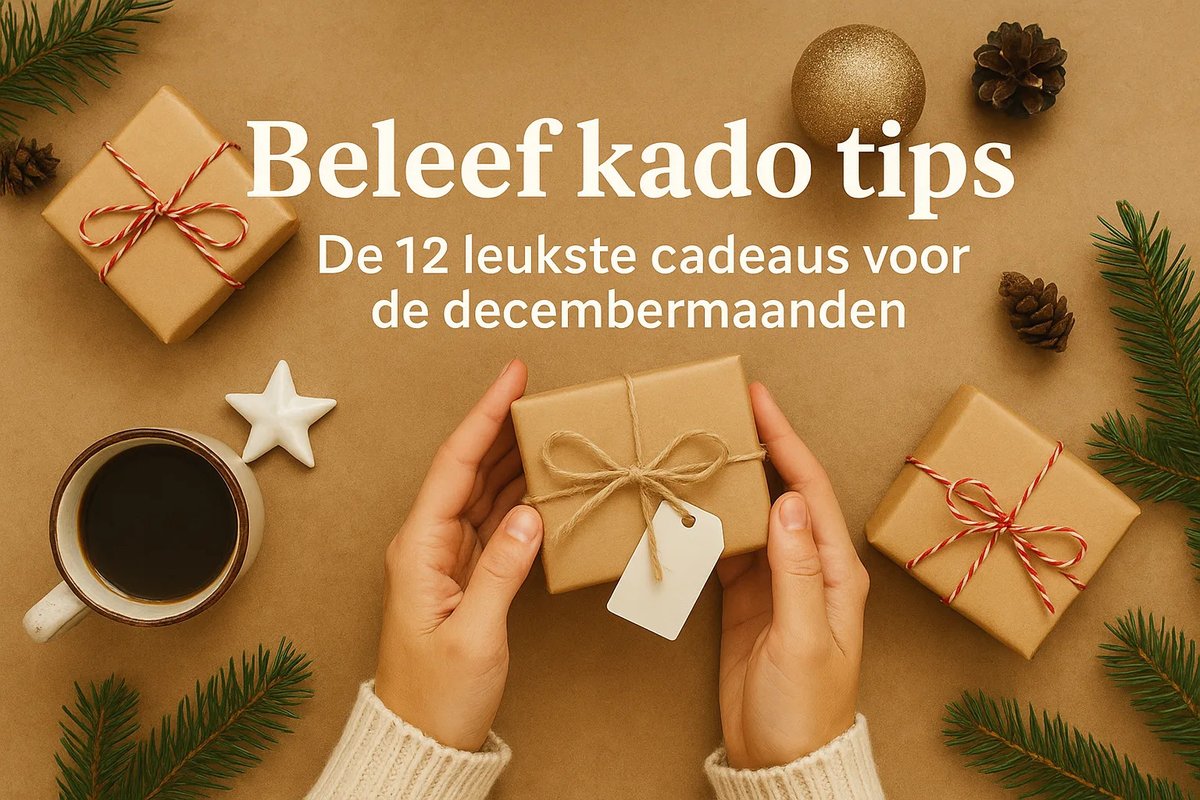 Beleef kado tips – De 12 leukste cadeaus voor de decembermaanden dlvr.it/TNxgjb #beleefnl #beleef #rideit