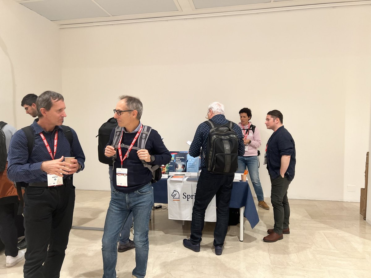 SpringerCompSci's tweet image. Springer Computer Science Editors are available at #ECAI2025, don‘t miss your chance to meet them in-person and share your thoughts and ideas for publishing your next book with Springer!