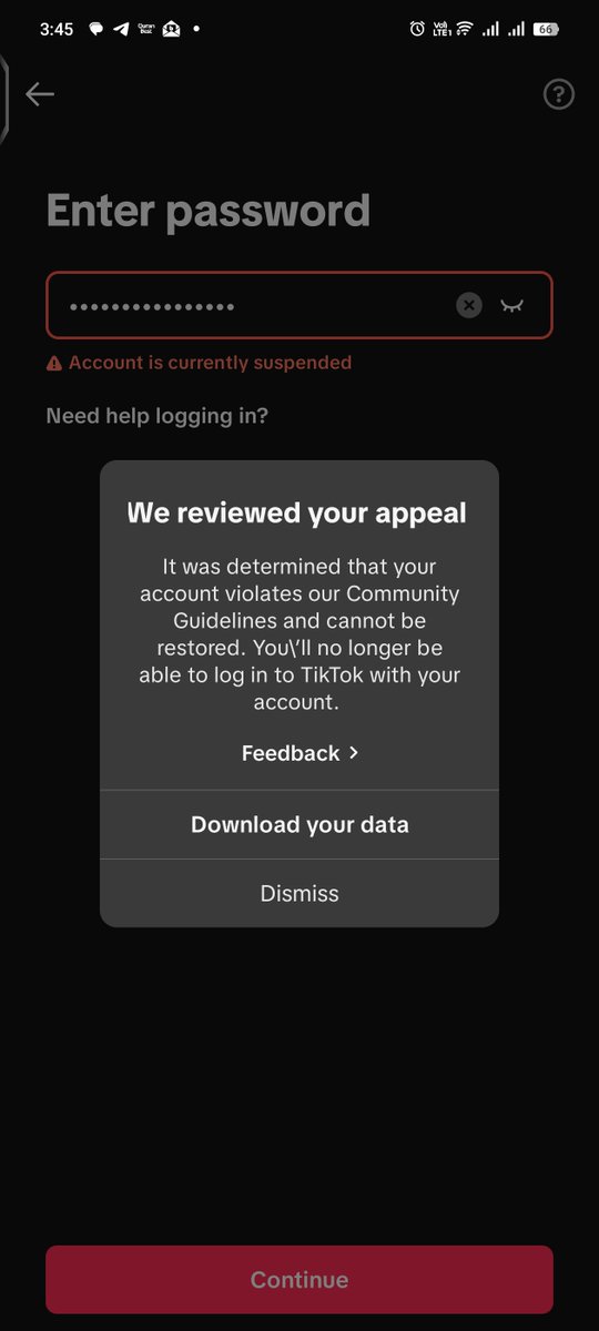 fndevactivity's tweet image. Halo @tiktok @tiktokIDN 
akun dengan konten edukasi kok bisa di ban permanen, alasan hanya diberikan &quot;Unusual Activity&quot;, seriusan akun dengan konten edukasi harus di ban?