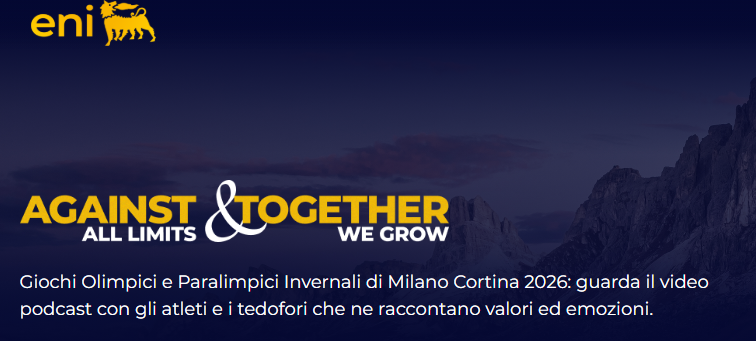 All'avvicinarsi dei Giochi Olimpici e Paralimpici Invernali di <a href="/milanocortina26/">Milano Cortina 2026</a>, <a href="/eni/">eni</a> ha realizzato dei video podcast per entrare nello spirito della cerimonia di apertura. Un invito a vivere lo sport come esempio di uno stile di vita positivo e inclusivo. eni.com/website/milano…