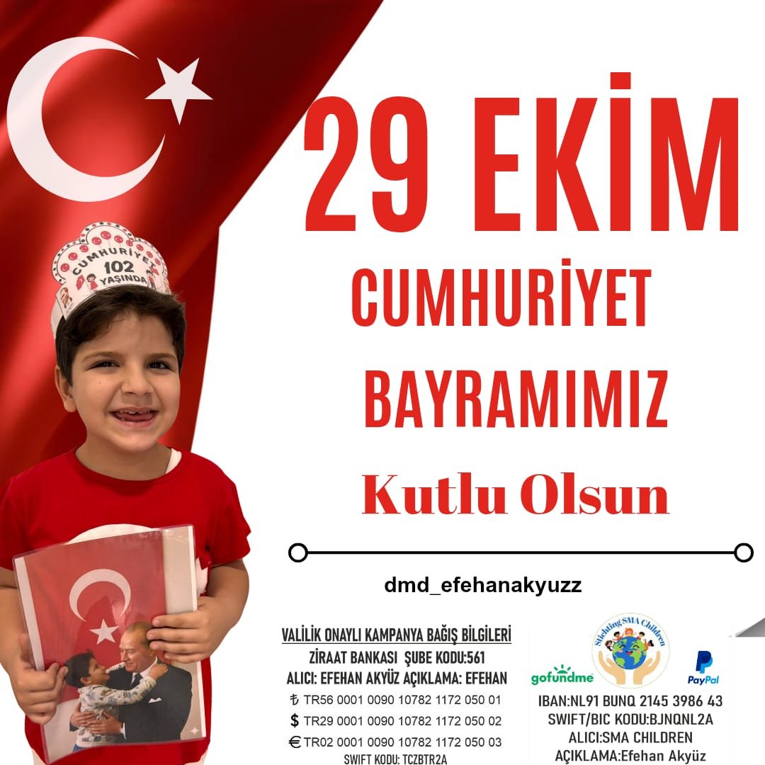 Cumhuriyet Bayramımız kutlu olsun. 

Umarım bir dahaki bayramda saglıgıma kavuşmuş olurum. ❤️❤️❤️
#29ekim #cumhuriyet #cumhuriyet102