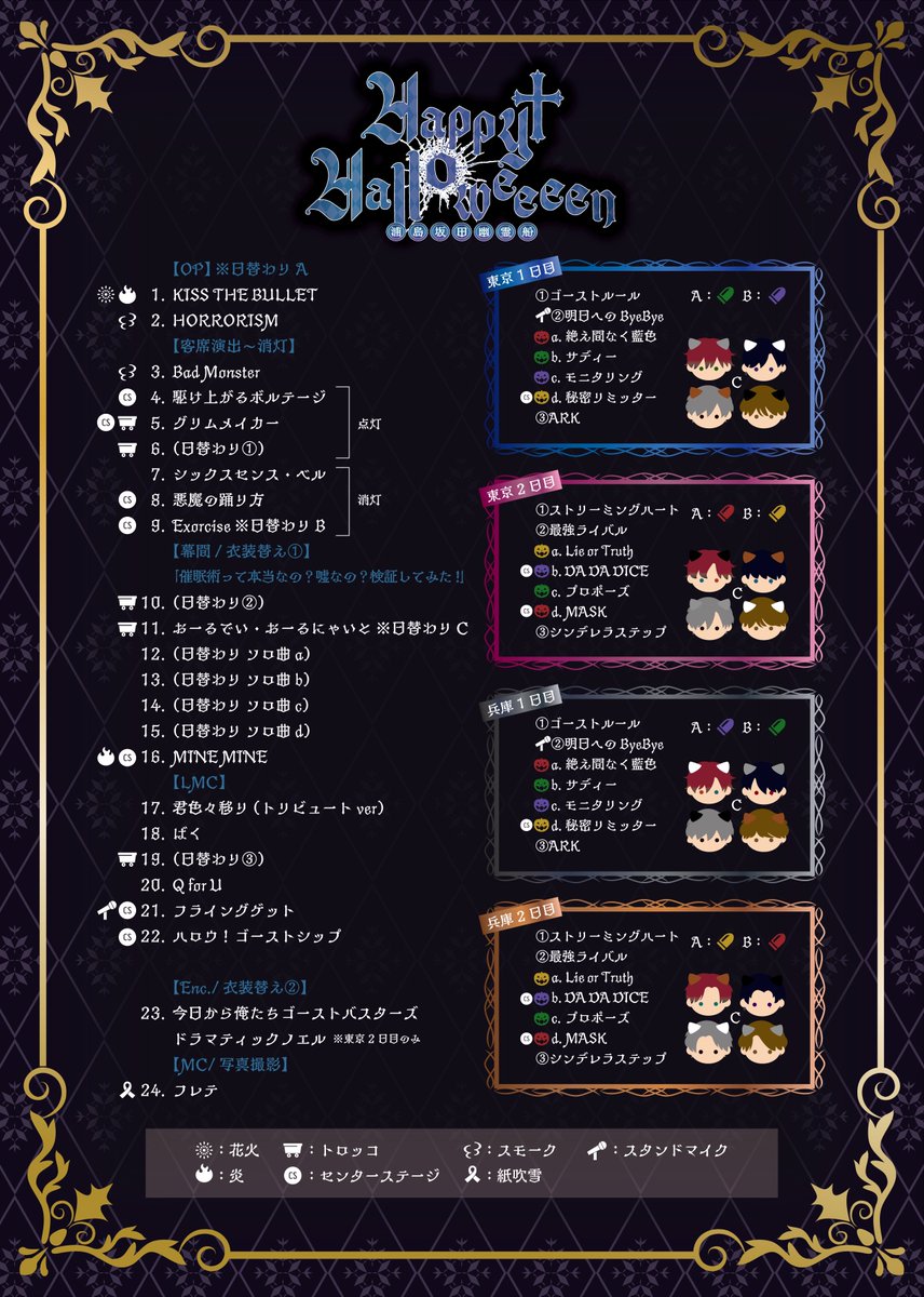 浦島坂田船 ハロパ 2025 ハロウィンライブ セトリ 

※4k読み込み推奨

#浦島坂田船ハロパ