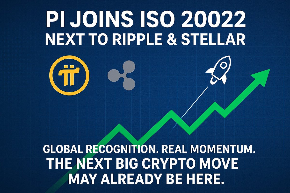 Kiloechobravo1's tweet image. The Pi Network is officially stepping into the global payments arena. 💥
After joining the ISO 20022 group alongside giants like Ripple (XRP) and Stellar (XLM) Pi has rallied over 30% this week
Now, all eyes are on the $0.28 resistance 
#PiNetwork #CryptoNews #PiPrice #ISO20022