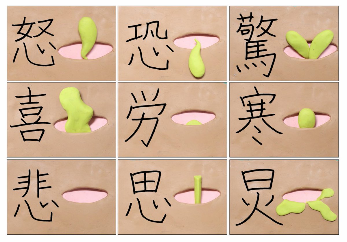 tsukigatti's tweet photo. 鍼灸柔整新聞・連載第７７回
素問第３９篇、九種類の気の変化から病が始まる様子が書かれていた部分を絵にしました。「炅」という字が色々調べても出てこなかったのですが、読者さんが新聞社さんを通じて載っている中国の辞書を教えてくださりました。 https://t.co/t2UB72jpIW