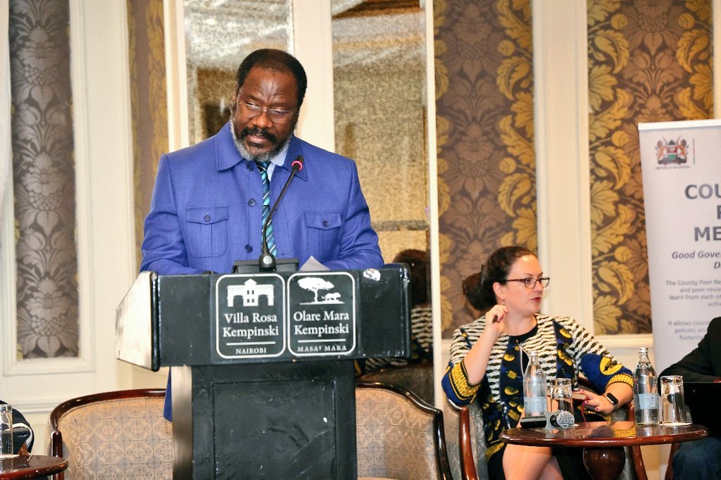 NepadAprmKenya's tweet image. Today, @NepadAprmKenya &amp;amp; @APRMorg kick off a high-level workshop led by Amb. Dr. Samori Okwiya to launch the 3rd Biennial Report on Governance Enablers of SDGs &amp;amp; #Agenda2063. Session 1 unpacks its goals, rationale &amp;amp; roadmap-powering #SDG16 &amp;amp; #Agenda2063 governance goals!#SDG16