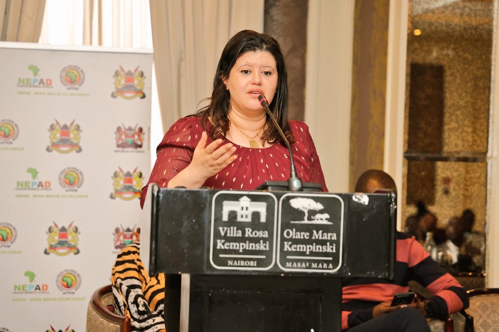 NepadAprmKenya's tweet image. Today, @NepadAprmKenya &amp;amp; @APRMorg kick off a high-level workshop led by Amb. Dr. Samori Okwiya to launch the 3rd Biennial Report on Governance Enablers of SDGs &amp;amp; #Agenda2063. Session 1 unpacks its goals, rationale &amp;amp; roadmap-powering #SDG16 &amp;amp; #Agenda2063 governance goals!#SDG16