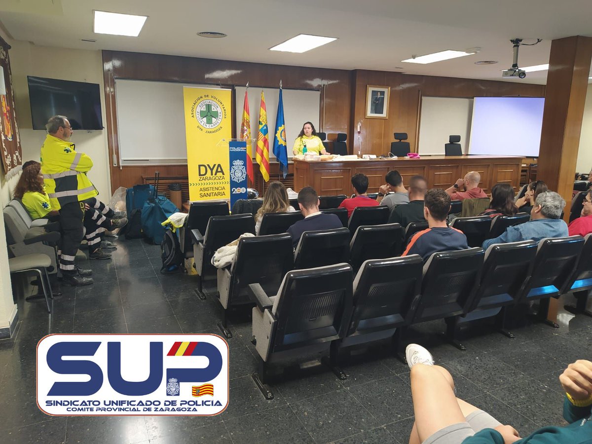 sup_aragon's tweet image. De nuevo éxito total en el pasado curso de Primeros Auxilios impartido por voluntarios de #DYAZaragoza

Tenemos que impartir la formación que la administración no nos ofrece

Afíliate ➡️ altas.sup.es

supzaragoza.es/formacion/2738…

#SUPLíderEnFormación 
#SindicatoMayoritario