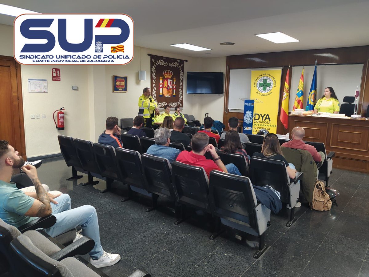 sup_aragon's tweet image. De nuevo éxito total en el pasado curso de Primeros Auxilios impartido por voluntarios de #DYAZaragoza

Tenemos que impartir la formación que la administración no nos ofrece

Afíliate ➡️ altas.sup.es

supzaragoza.es/formacion/2738…

#SUPLíderEnFormación 
#SindicatoMayoritario