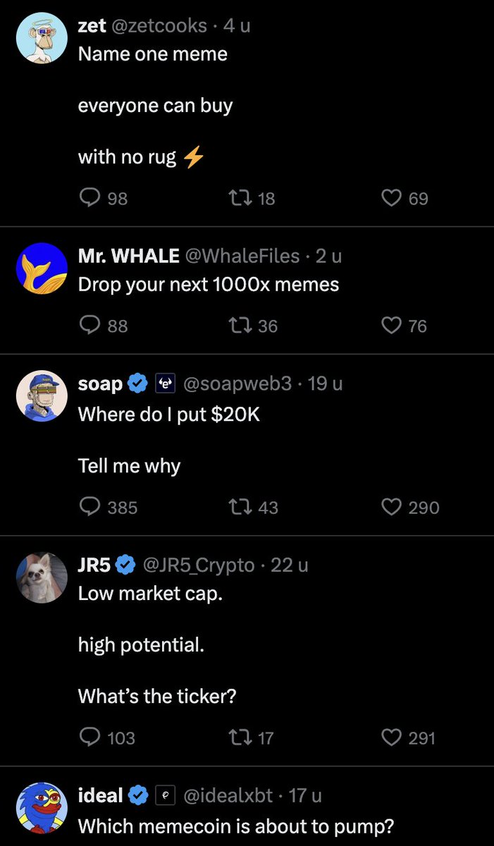 Man, f#ck the algorithm...

Reply 3 times to some coin shiller and now my whole timeline is nonsense like this 🤦‍♂️