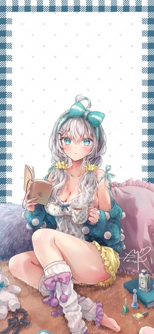 。.゜ :✿。.゜。.゜ :✿。.゜ - ̗̀ ロシデレコミカライズ3周年 ̖́- いつも応援ありがとうございます! 読者の皆さんへの感謝を形にしたいと思い、ささやかですが… 11月7日発売の8巻の表紙を、ロック画面にしてみました! (↓ツリーに色違いもあるよ!) 。.゜ :✿。.゜。.゜