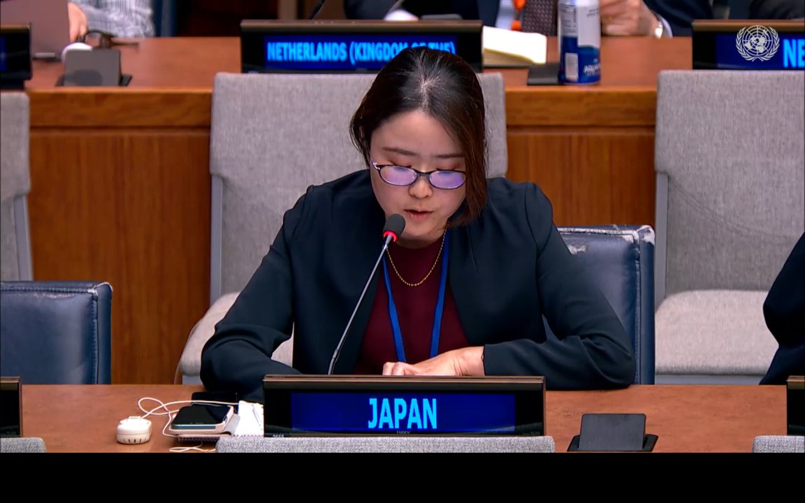JapanDelCD's tweet image. On October 28, Counsellor Nemoto delivered a statement on Disarmament Machinery at the thematic debate at the #FirstCommittee of #UN General Assembly in New York, proposing measures to enhance the efficiency of the #FirstCommittee.
#UNGA80