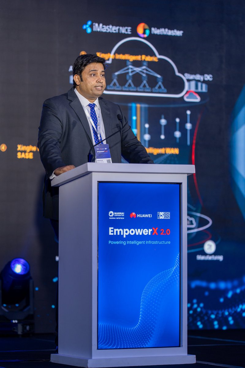 InfotechMannai's tweet image. Bold ideas, smarter futures. 💡

At #EmpowerX2, conversations on #AI for networks, #DataAwakening, #SmartCabling, AI-ready storage, &amp;amp; #DataCentre innovation sparked a wave of intelligent transformation

Thanks to @HuaweiEnt &amp;amp; HCS Cabling Systems for powering it!

#MannaiInfoTech