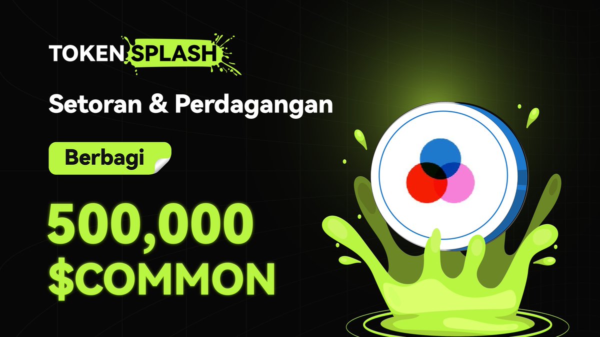 BitunixID's tweet image. $COMMON telah bergabung dengan TOKEN SPLASH! 💧💰
Deposit & Trade sekarang untuk kesempatan Anda berbagi 500,000 $COMMON !
Sudah menjadi bagian dari Token Splash? Bagus, saatnya mengumpulkan beberapa $COMMON 🚀
Bergabunglah di sini 👉 
short.bitunixads.com/YX3GJ4vE