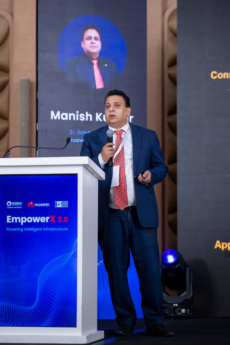 InfotechMannai's tweet image. Bold ideas, smarter futures. 💡

At #EmpowerX2, conversations on #AI for networks, #DataAwakening, #SmartCabling, AI-ready storage, &amp;amp; #DataCentre innovation sparked a wave of intelligent transformation

Thanks to @HuaweiEnt &amp;amp; HCS Cabling Systems for powering it!

#MannaiInfoTech