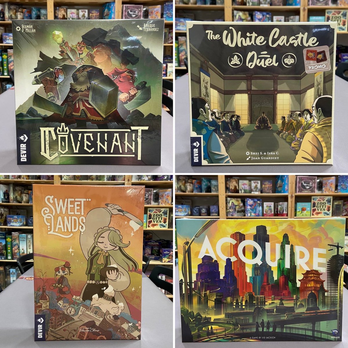 Somos_Juegos's tweet image. 🚨 Cuidado con el torrente de novedades que ya tenemos en tienda ‼️ 
😱 Son tantas que nos faltan caracteres para presentártelas, así que… echa un ojo y alimenta tu ansia.
🐻 Y luego pasas por somosjuegos.com y te pillas lo que gustes 😆