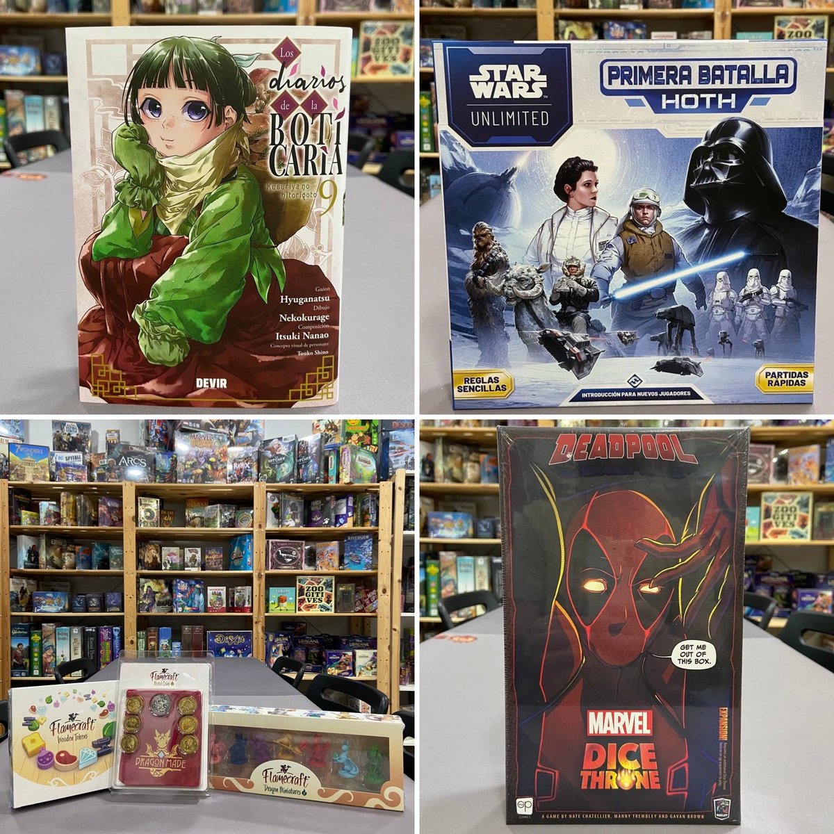 Somos_Juegos's tweet image. 🚨 Cuidado con el torrente de novedades que ya tenemos en tienda ‼️ 
😱 Son tantas que nos faltan caracteres para presentártelas, así que… echa un ojo y alimenta tu ansia.
🐻 Y luego pasas por somosjuegos.com y te pillas lo que gustes 😆