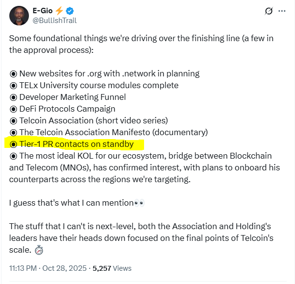 Telcoin Enthousiast ⓣ tweet media