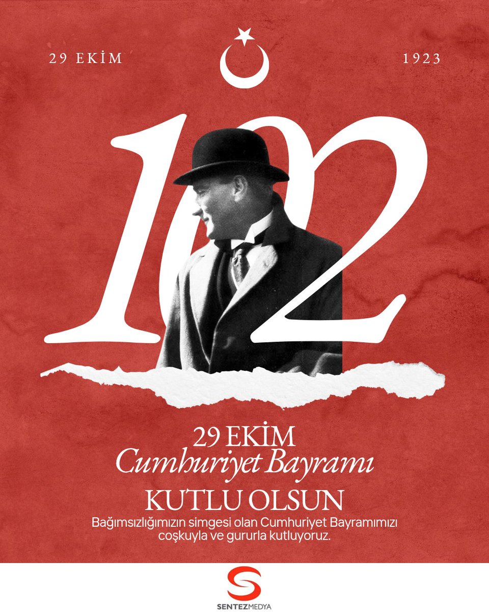 "Ey yükselen yeni nesil! İstikbal sizindir. Cumhuriyeti biz kurduk, onu devam ettirecek sizlersiniz."
❤️🤍