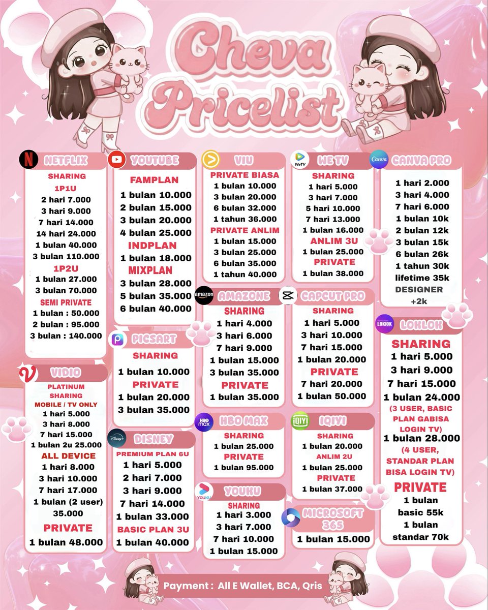 ৎ  ₊ 👧🏻🌱 . . mari order ke aku kak..  𓈃 🍰  𓂂 100% aman &amp; bergaransi, udah punya 9.000+ proofs order since 2021!  💭 ♡ bole tanya tanya dulu yuk nda usah takut ^^ 🍓 aku siap bantu kamu 🖐🏻 ₊ 𓊇 

📎  testimonials : drive.google.com/drive/folders/…
📞  order : wa.me/6285159275622