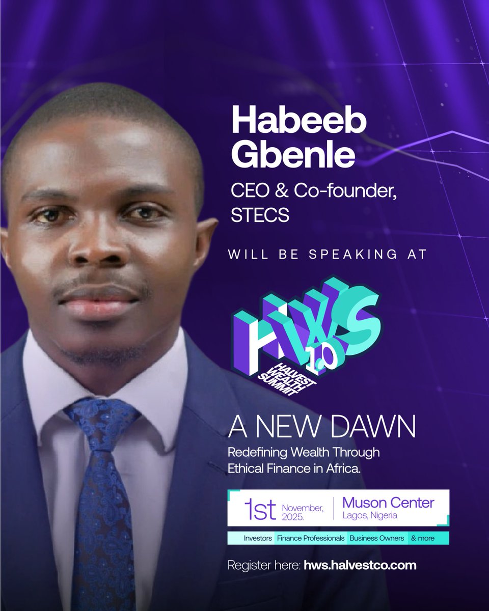 Giveaway alert for STECS users!🥳🥳

​We're giving away 3 free tickets to the Halvest Wealth Summit!

All you need to do is upgrade to tier 3, send us the evidence, and stand a chance to win a ticket.
(Only for users currently in tier 2)

Good luck!

#halvestwealthsummit #STECS