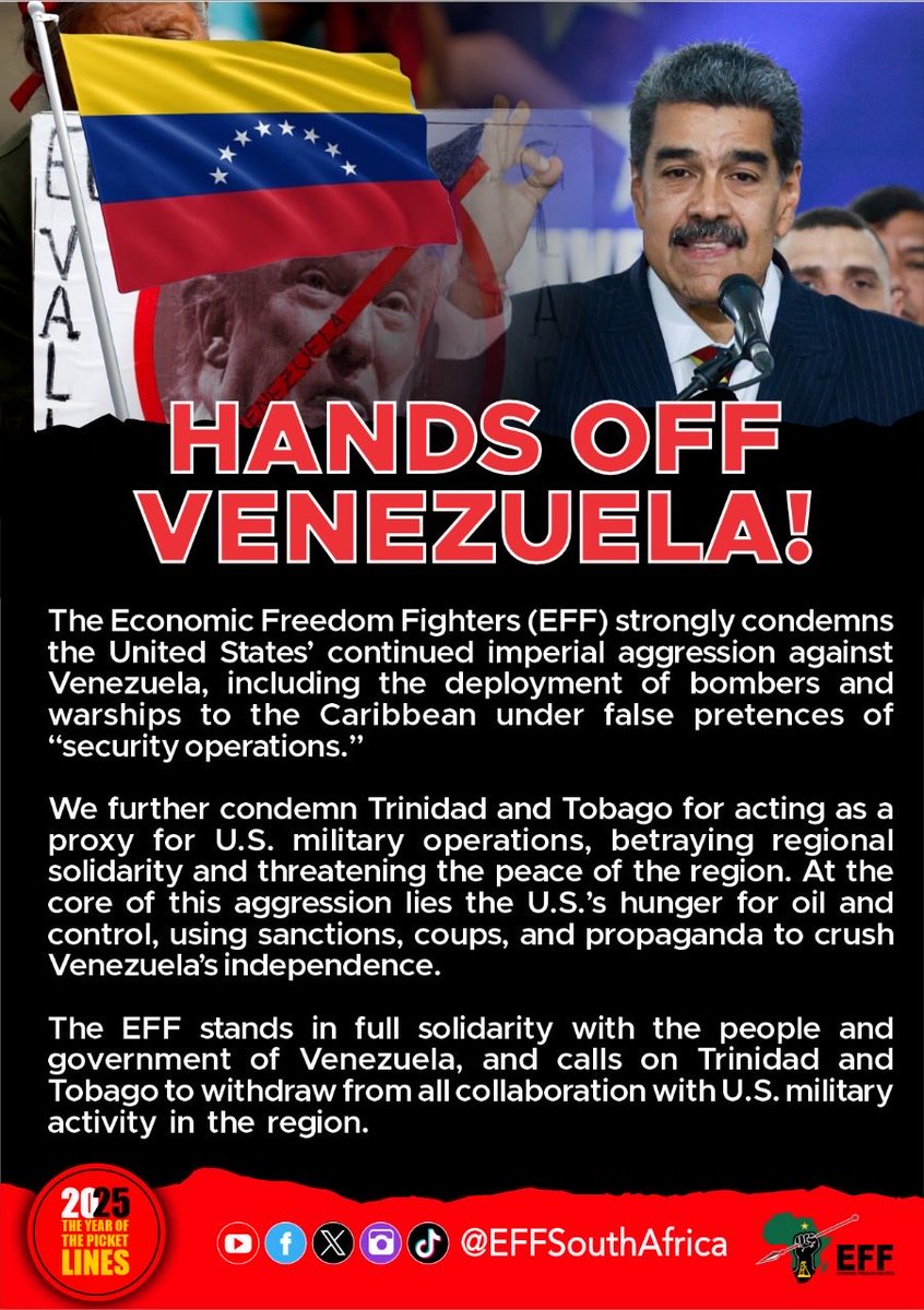 HANDS OFF VENEZUELA!