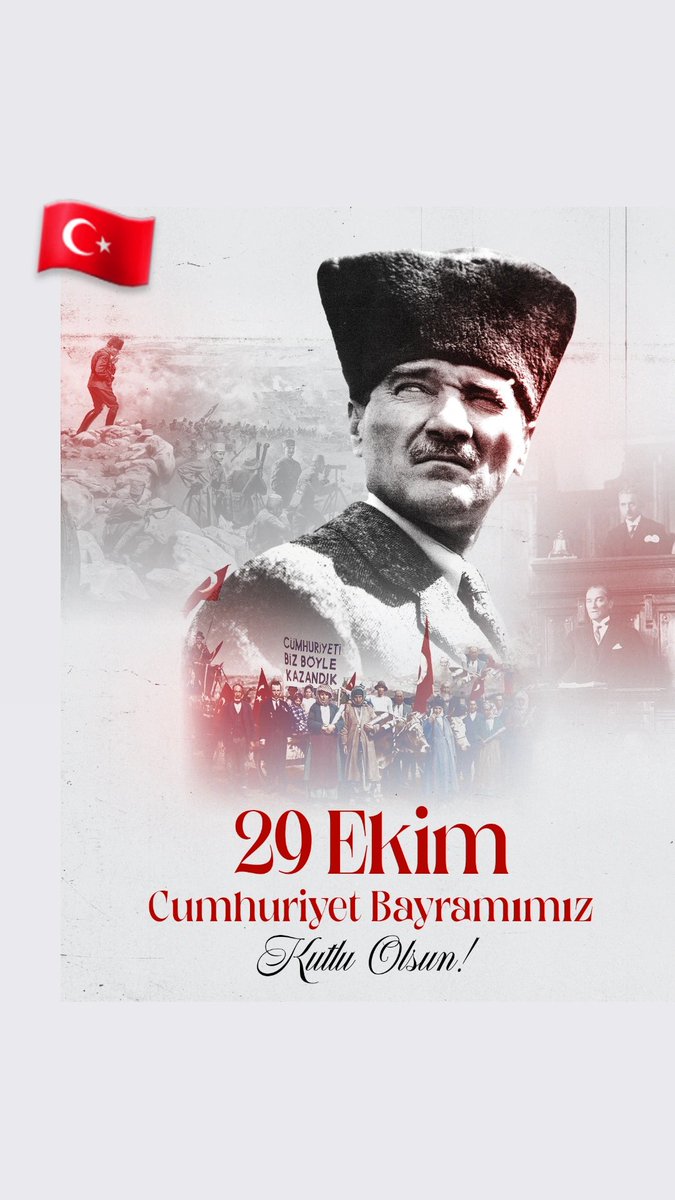 🇹🇷 29 Ekim Cumhuriyet Bayramımız Kutlu Olsun