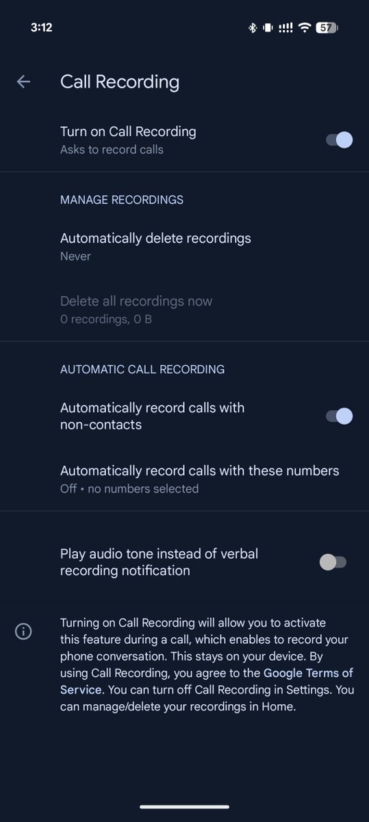 tech_that_out's tweet image. Call recording is officially live on Google Dialer on Pixels in India. 

I&apos;m sure it makes a lot of people happy.