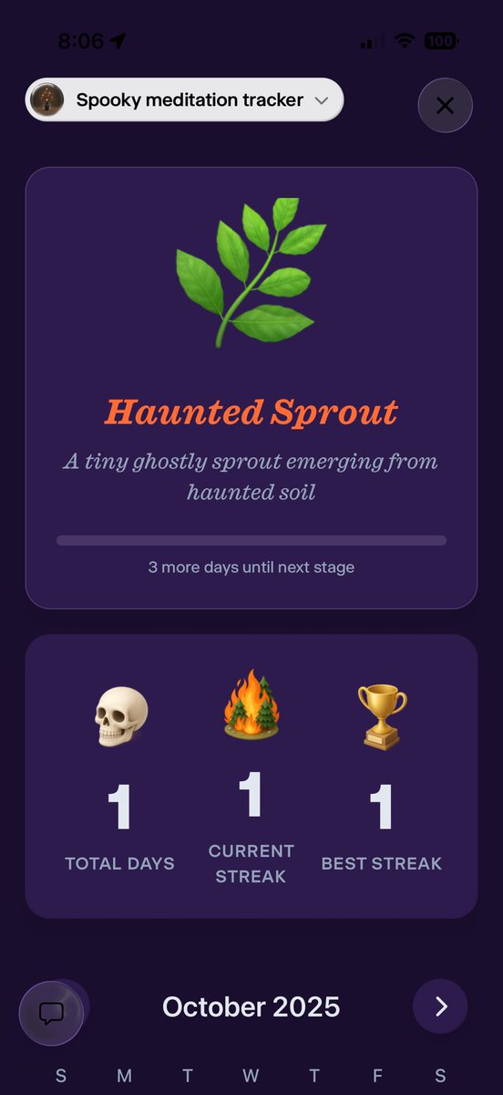 .@wabi é o produto de consumo mais encantador que usei nos últimos anos.
Aqui está um rastreador de meditação assustad