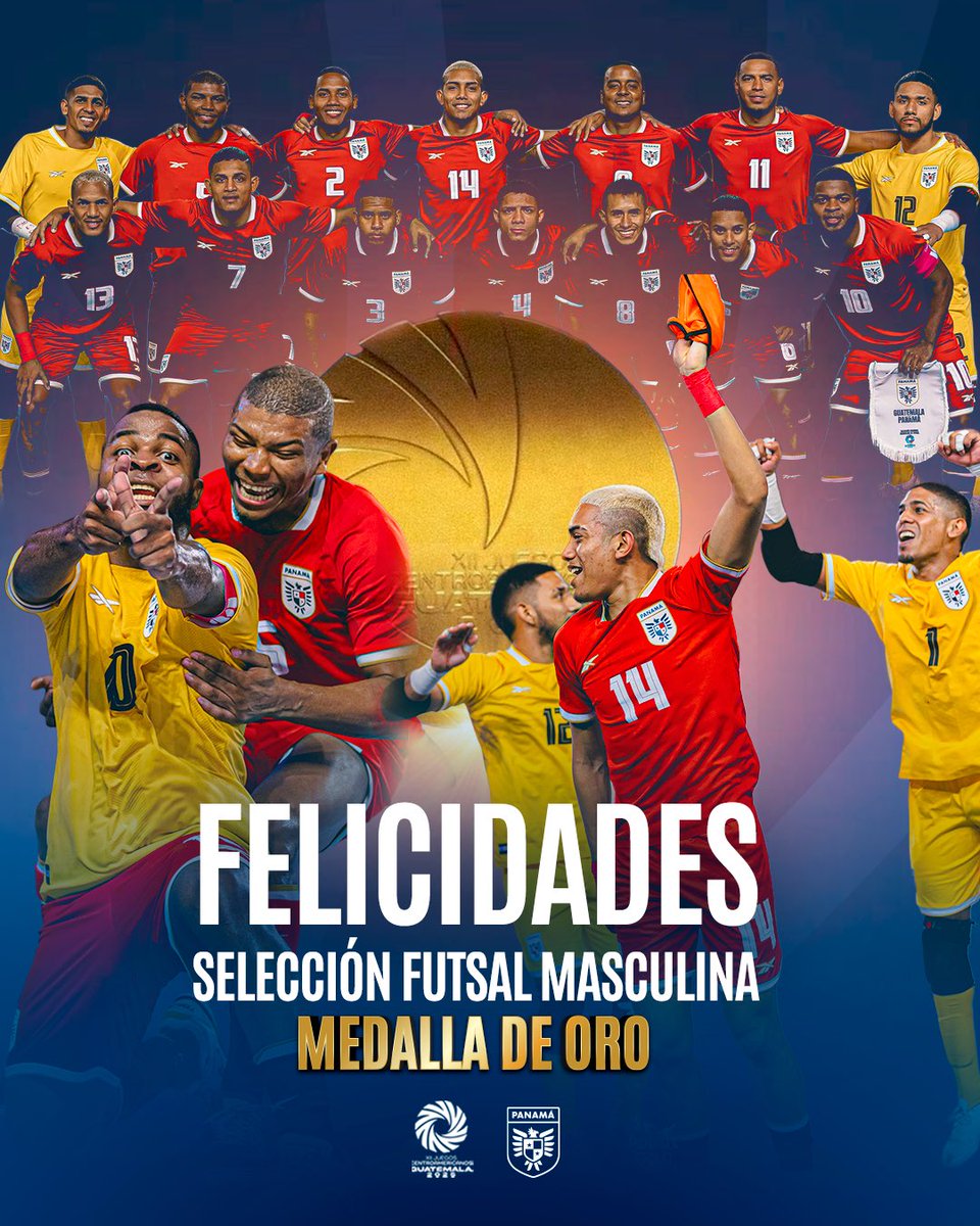 El Futsal, el deporte que en menos tiempo (2012-2025) tiene más logros en Panamá: 

✔️ 4 clasificaciones mundialistas (2012, 2016, 2021 y 2024)

✔️ Octavos de final en Tailandia 2012

✔️ 1 Título de Concacaf (2024) 

✔️ 1 subcampeonato de Concacaf (2016) 

✔️ 1 tercer lugar de