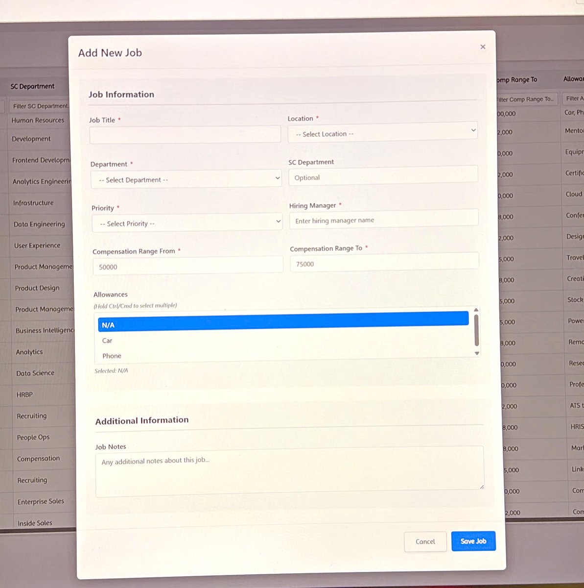 datalevi's tweet image. Yesterday I was able to create a mini ATS.

I have a job and a candidate tracker almost done!

I’m so happy that everything is working fine, backend and frontend.

Today, it’s about refining the details.

#VibeCode