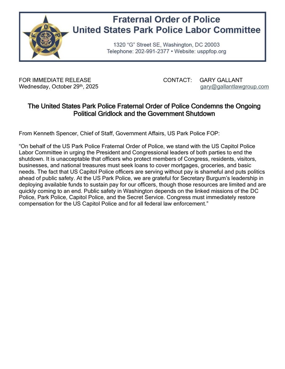 USPP FOP tweet media