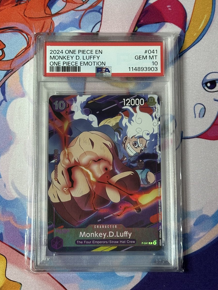 🔊Luffy Bandai Games Fest PSA 10 

✨Brand New Free Shipping ✨

💰220$ 

♻️Reposts Appreciated 🤝

#OnePiece #OnePieceTCG #OnePieceCardGame #TradingCards #CCG