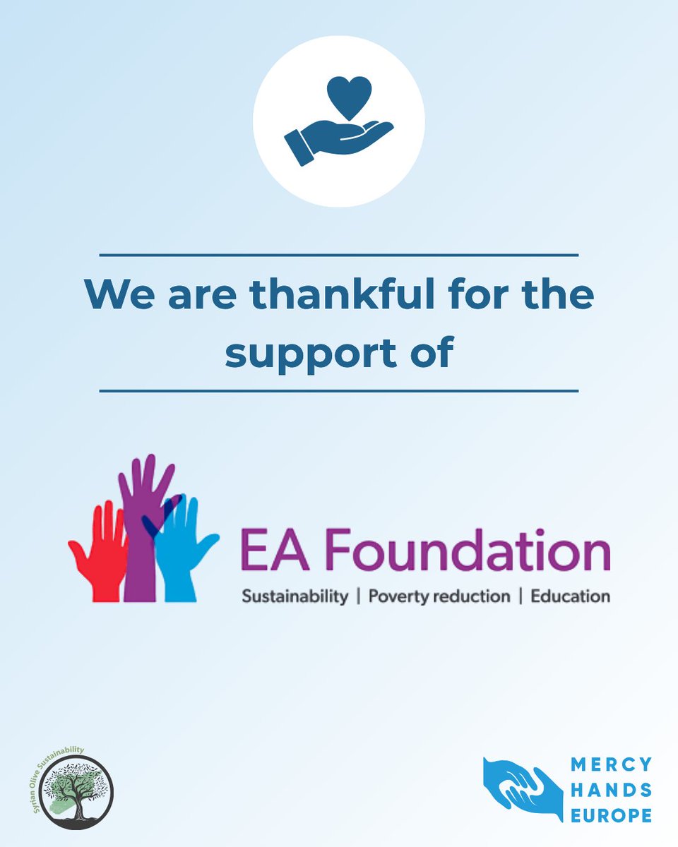 🌿Our solar-powered irrigation units are still running—cutting emissions, saving water, and boosting yields. 💧🌞

🙏 Thanks to IACO &amp; EA Foundation.

💚 Support Syrian farmers via our website.

#Syria#MercyHandsEurope