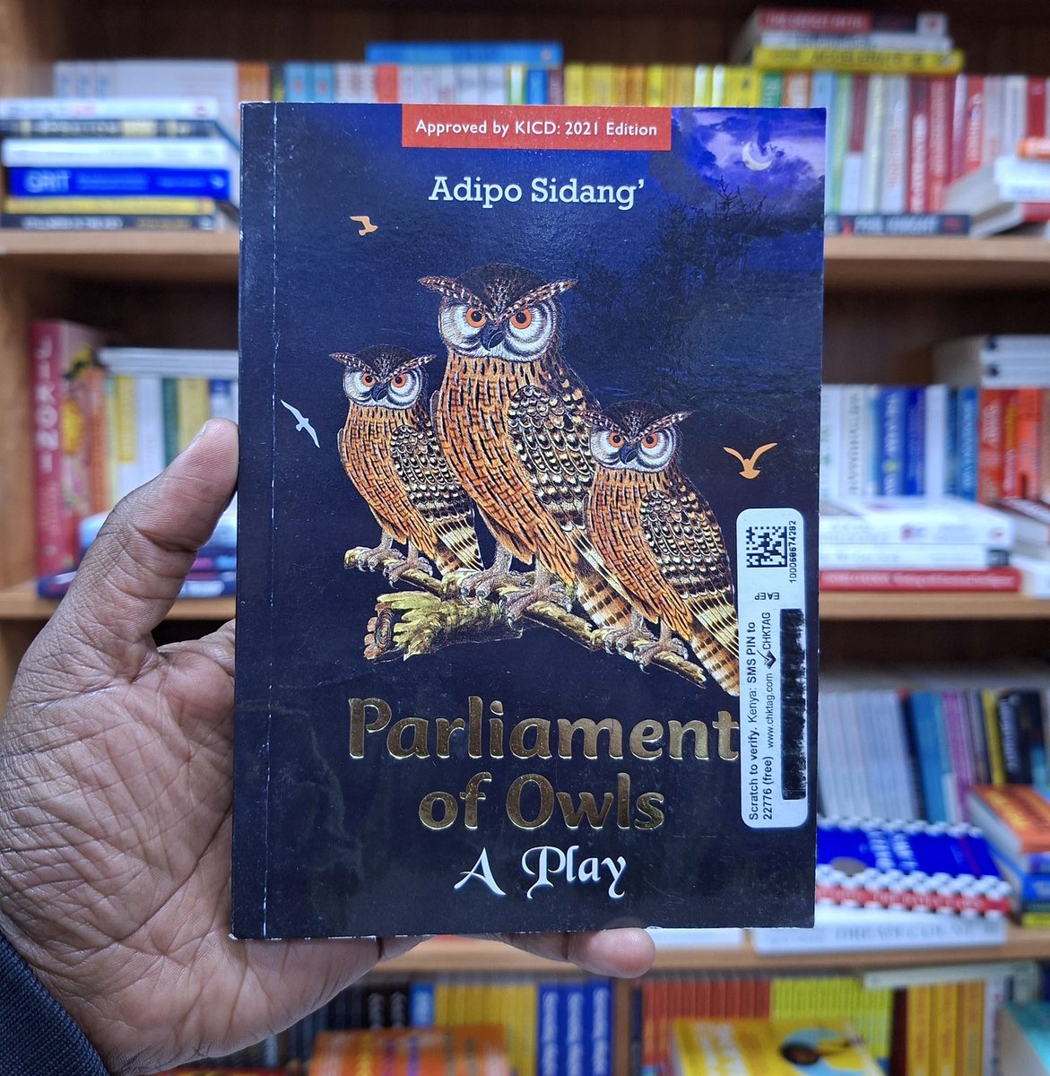 In collaboration with <a href="/NuriaStore/">Nuria Bookstore Kenya</a> the following people whom I randomly selected will be receiving each the Parliament of owls book. We’re also planning to hold a space with Nuria and invite the author to talk about the importance of literature in civic awareness.

<a href="/Geoffreykibe98/">SETIMO</a>