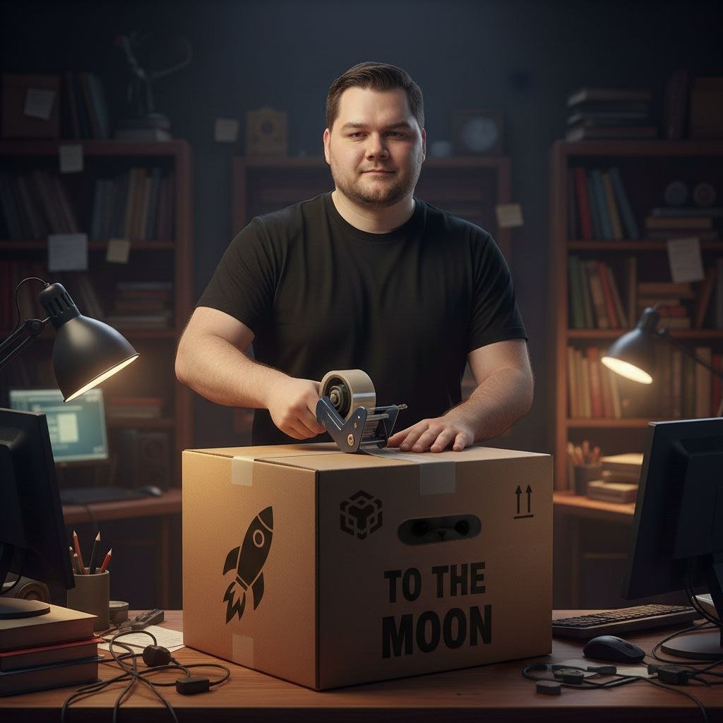 xBrianSumner's tweet image. Getting the final preperations completed. 
Coming to yours truely @BNBCHAIN