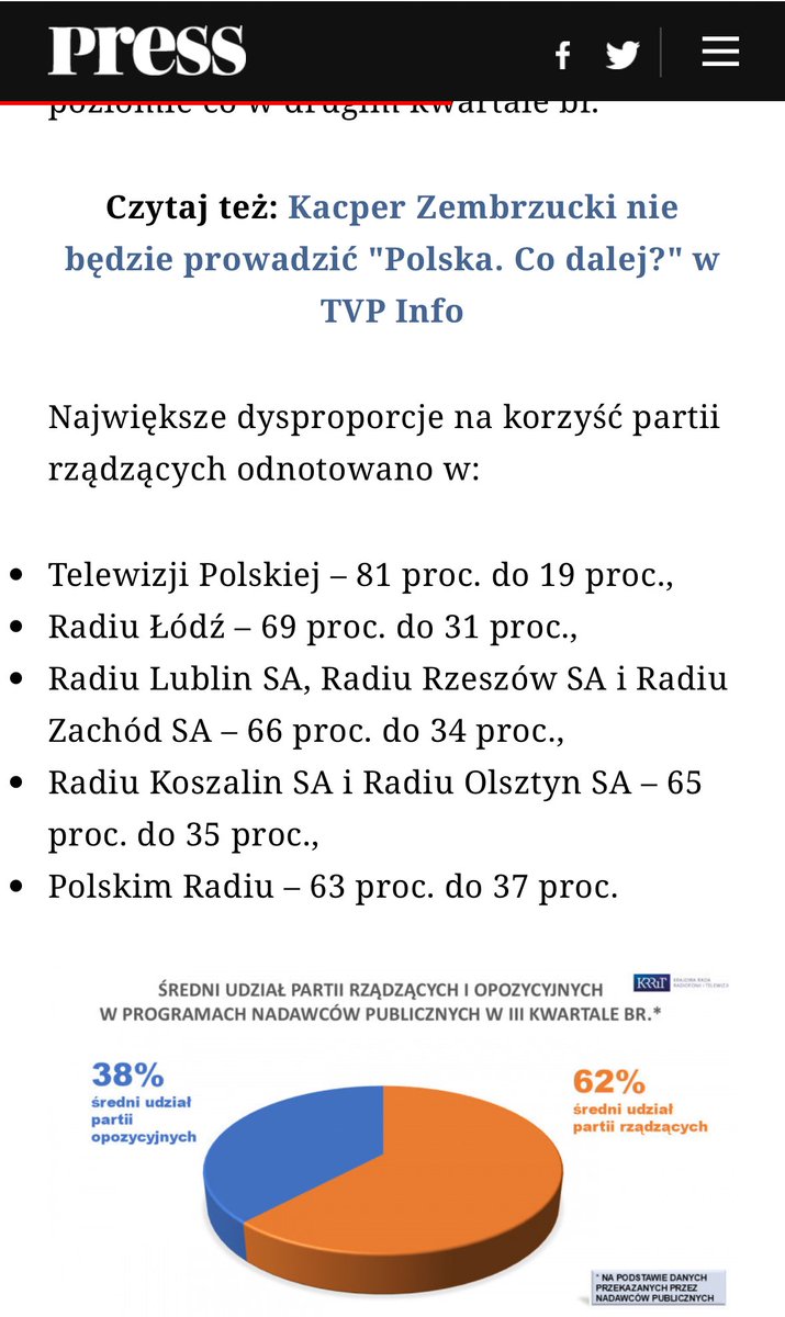 TVP w likwidacji zlikwidowała parytet
