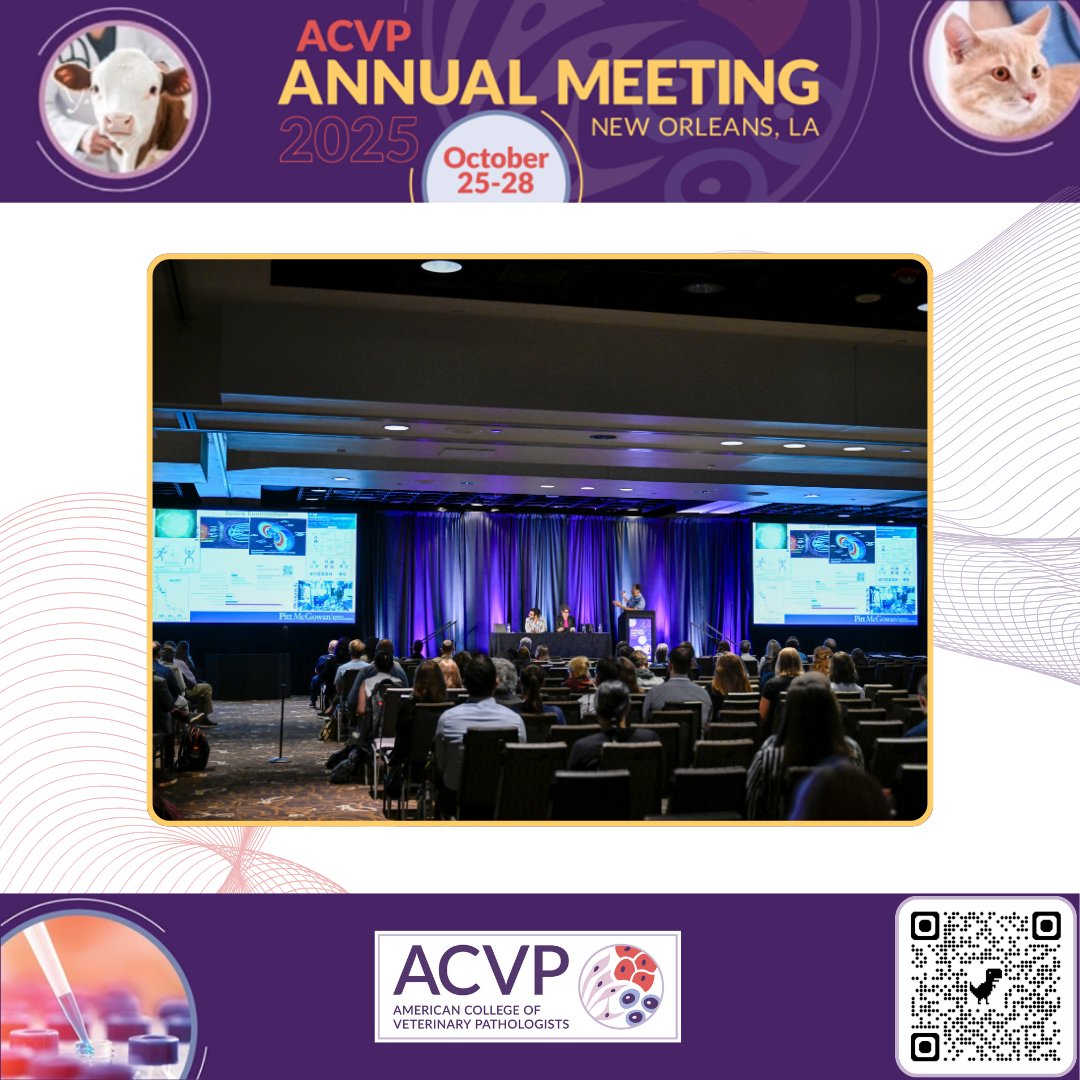 American College of Veterinary Pathologists tweet media