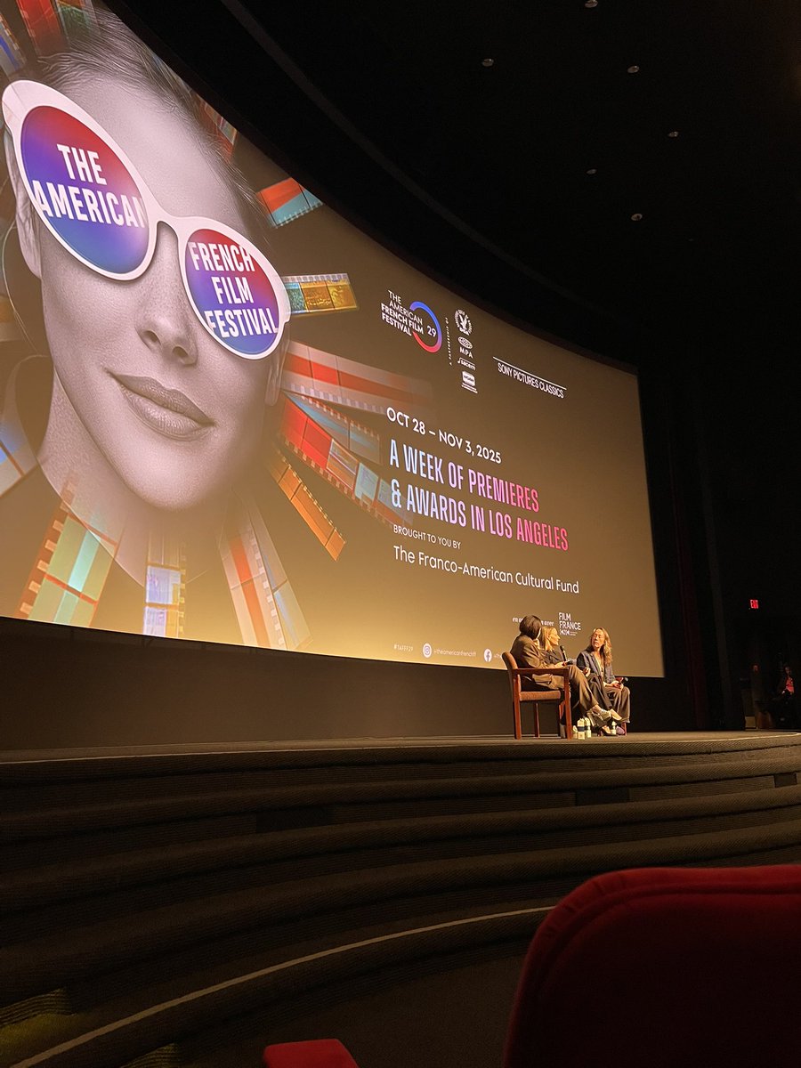 A true pleasure to celebrate the fine art of French Cinema at <a href="/theUSFrenchFF/">The American French Film Festival</a> 
#tafff29